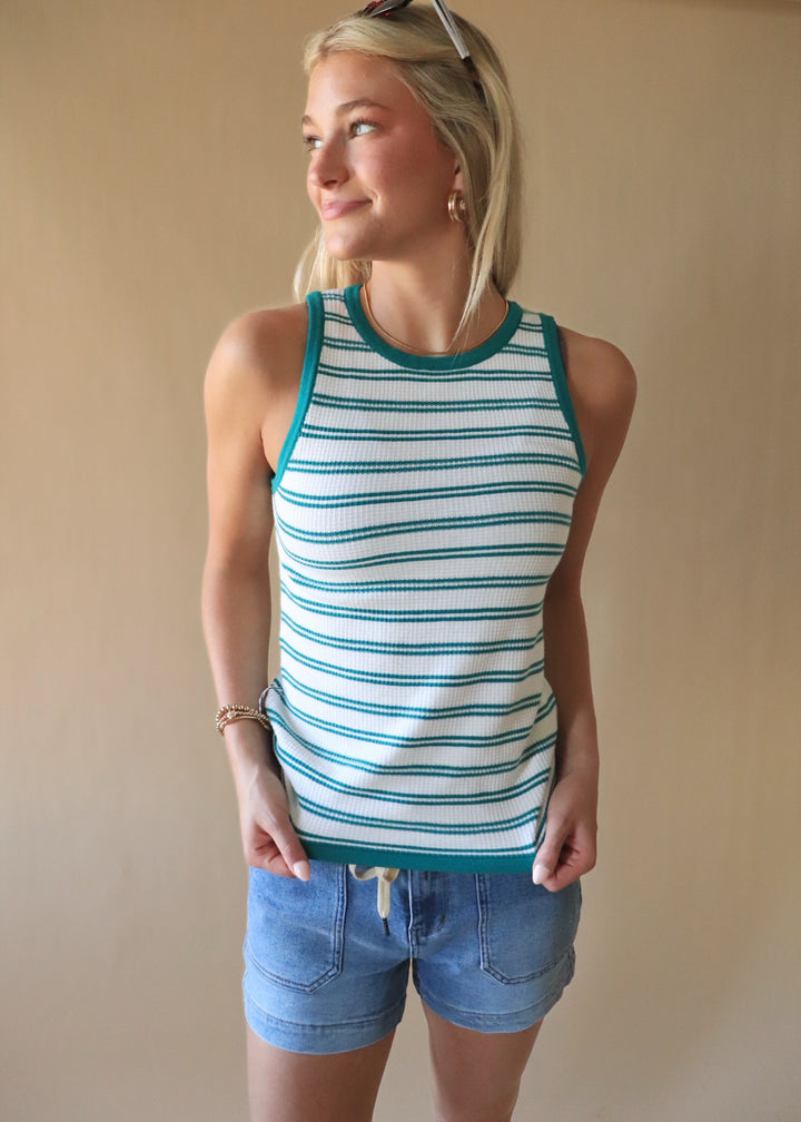 Laurel Waffle Sweater Tank