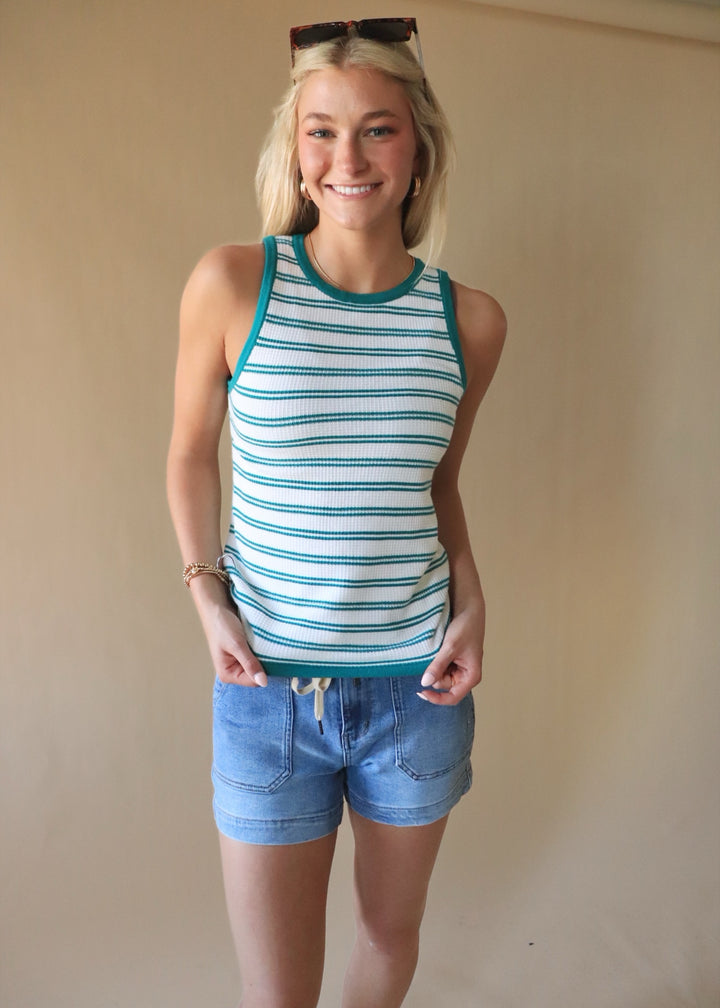 Laurel Waffle Sweater Tank