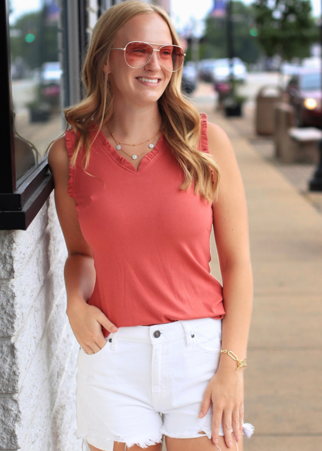 The Lila Frill Top