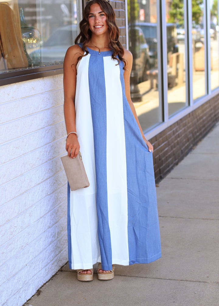 The Salt & Denim Maxi Dress