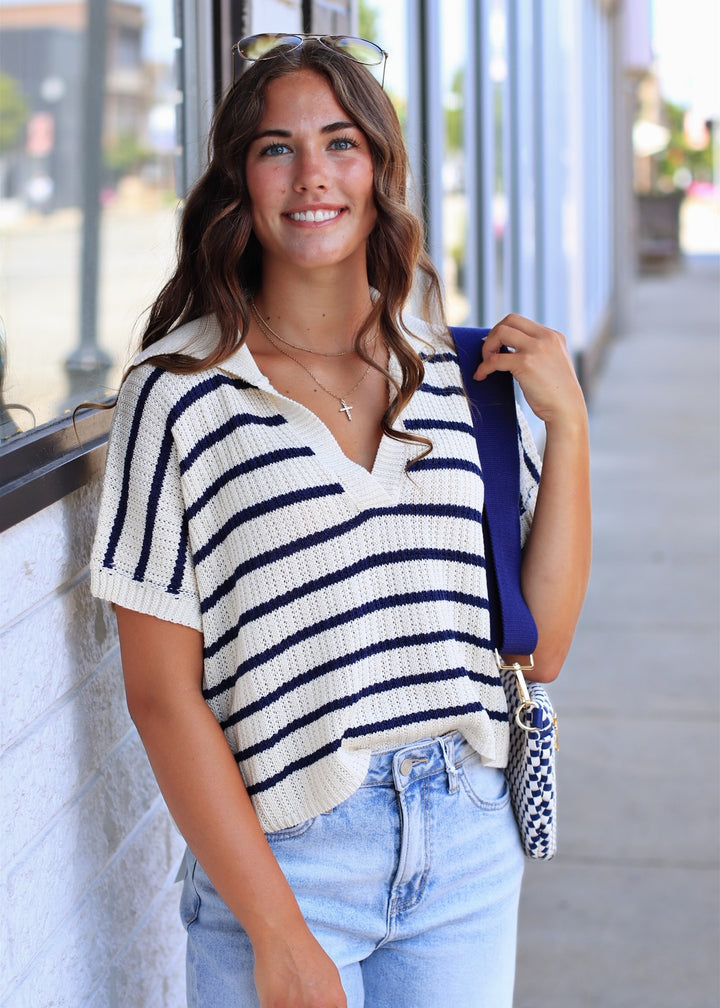 The Palma Polo Top