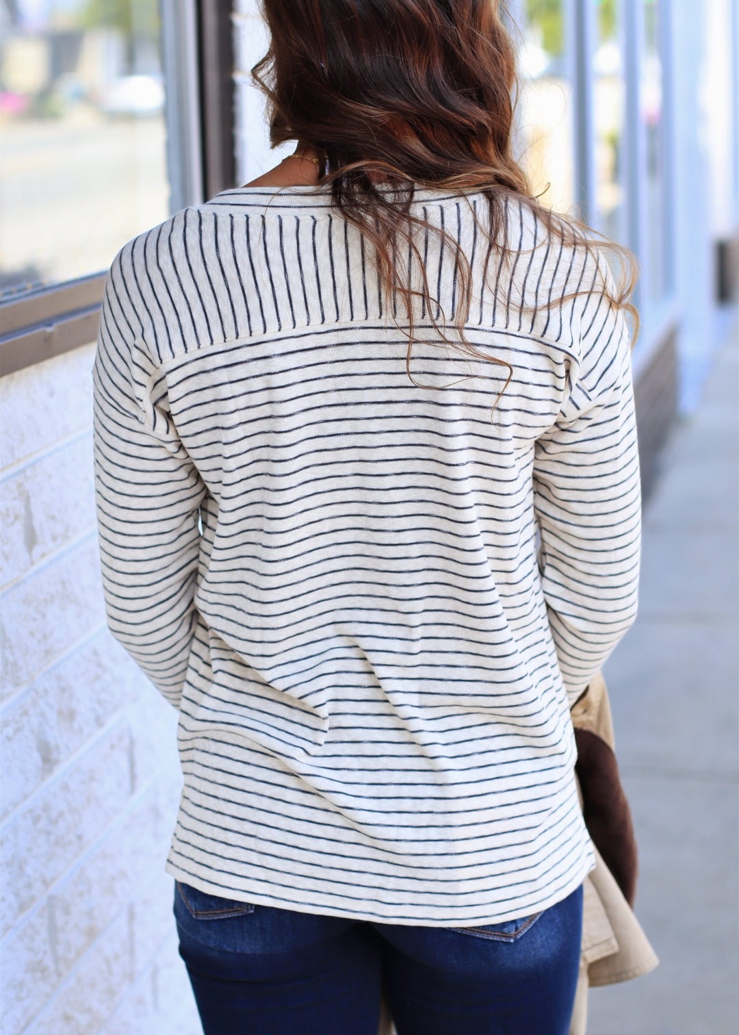 The Sutton Stripe Top