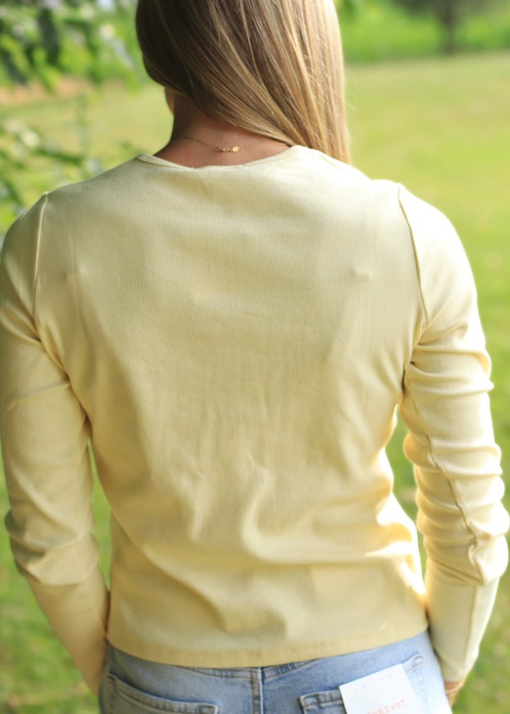 The Buttercup Snap Top Cardigan