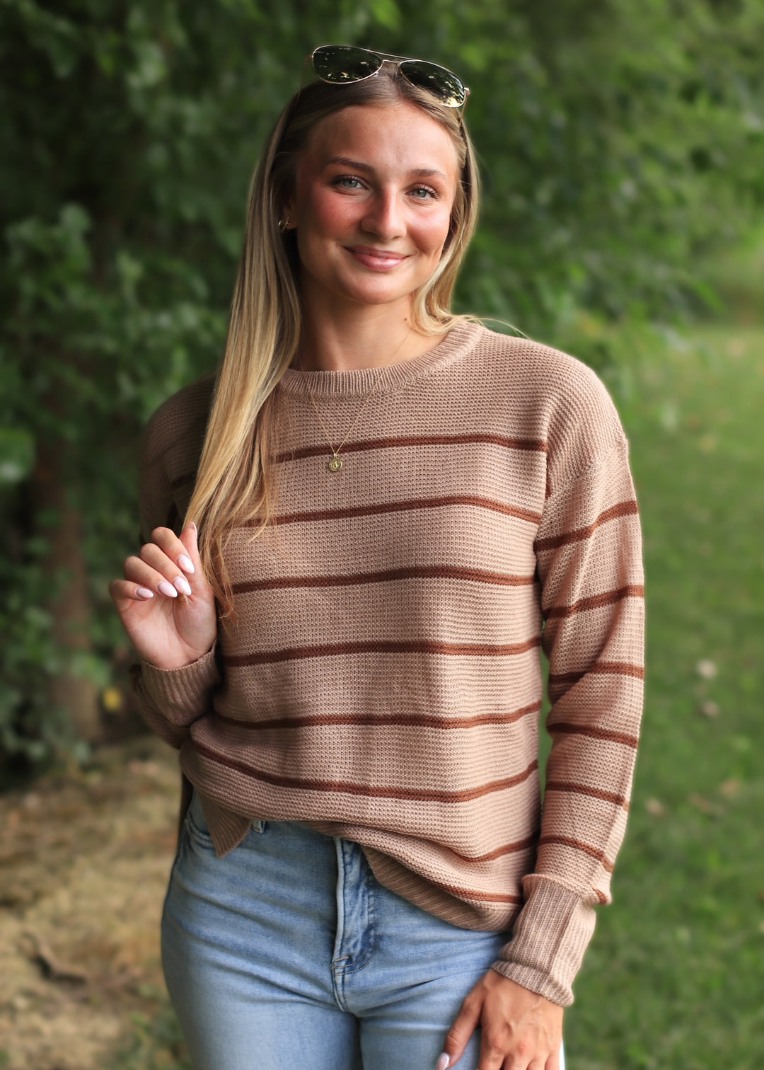 Earthline Knit Tunic  Tunic Sweater
