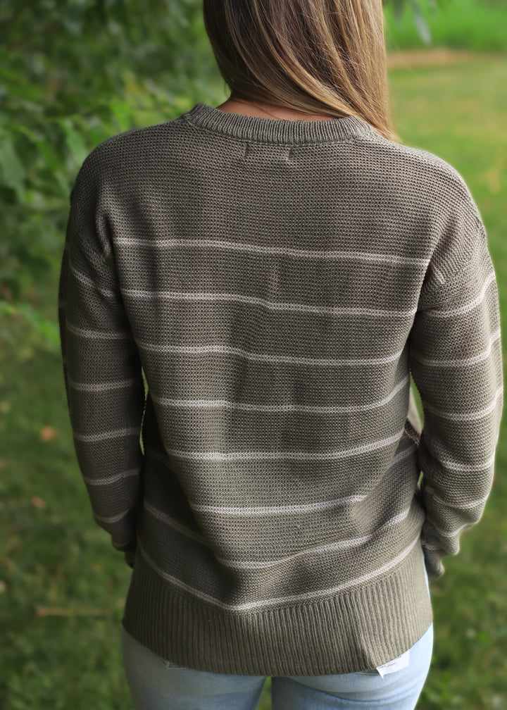 Woodland Stripe Tunic Tunic Sweater