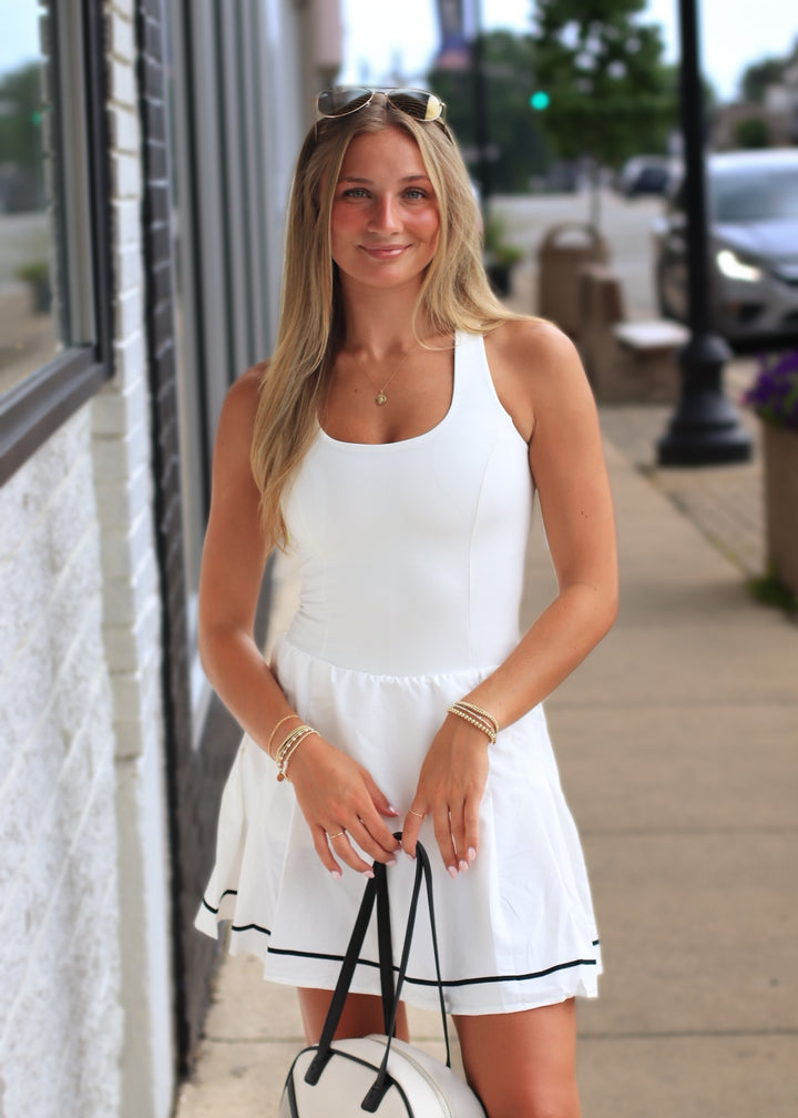 The Courtside Skater Dress