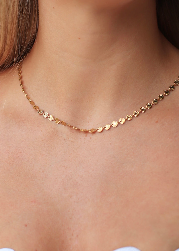 The Sunburst Chain Necklace