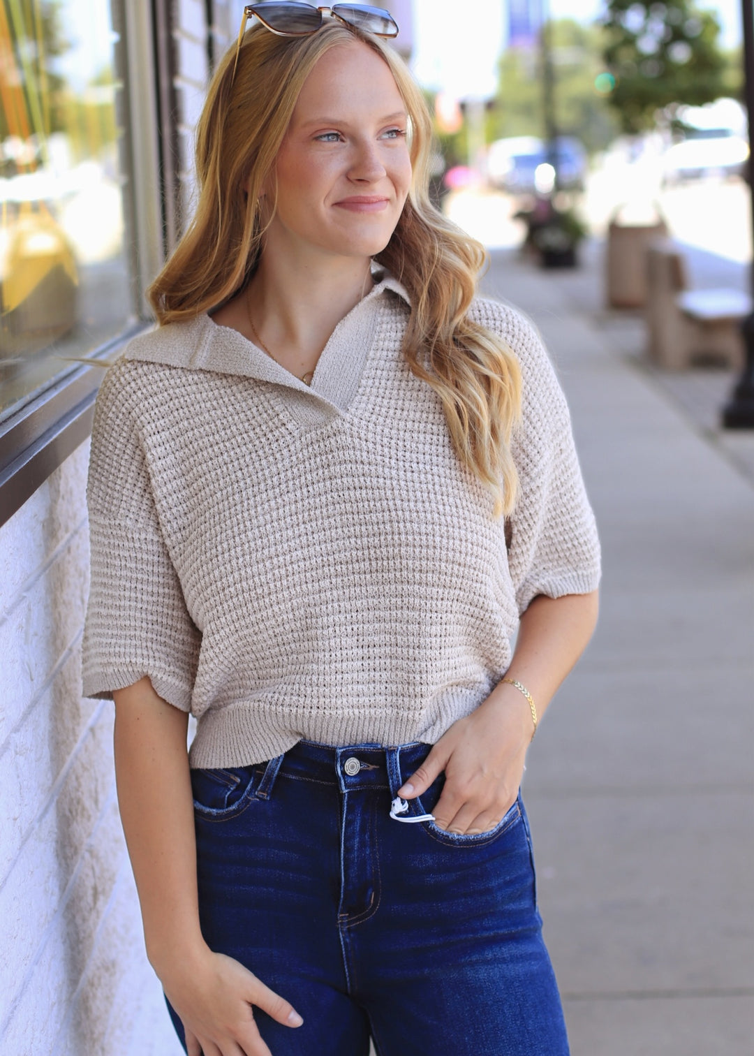 The Biscotti Knit Top