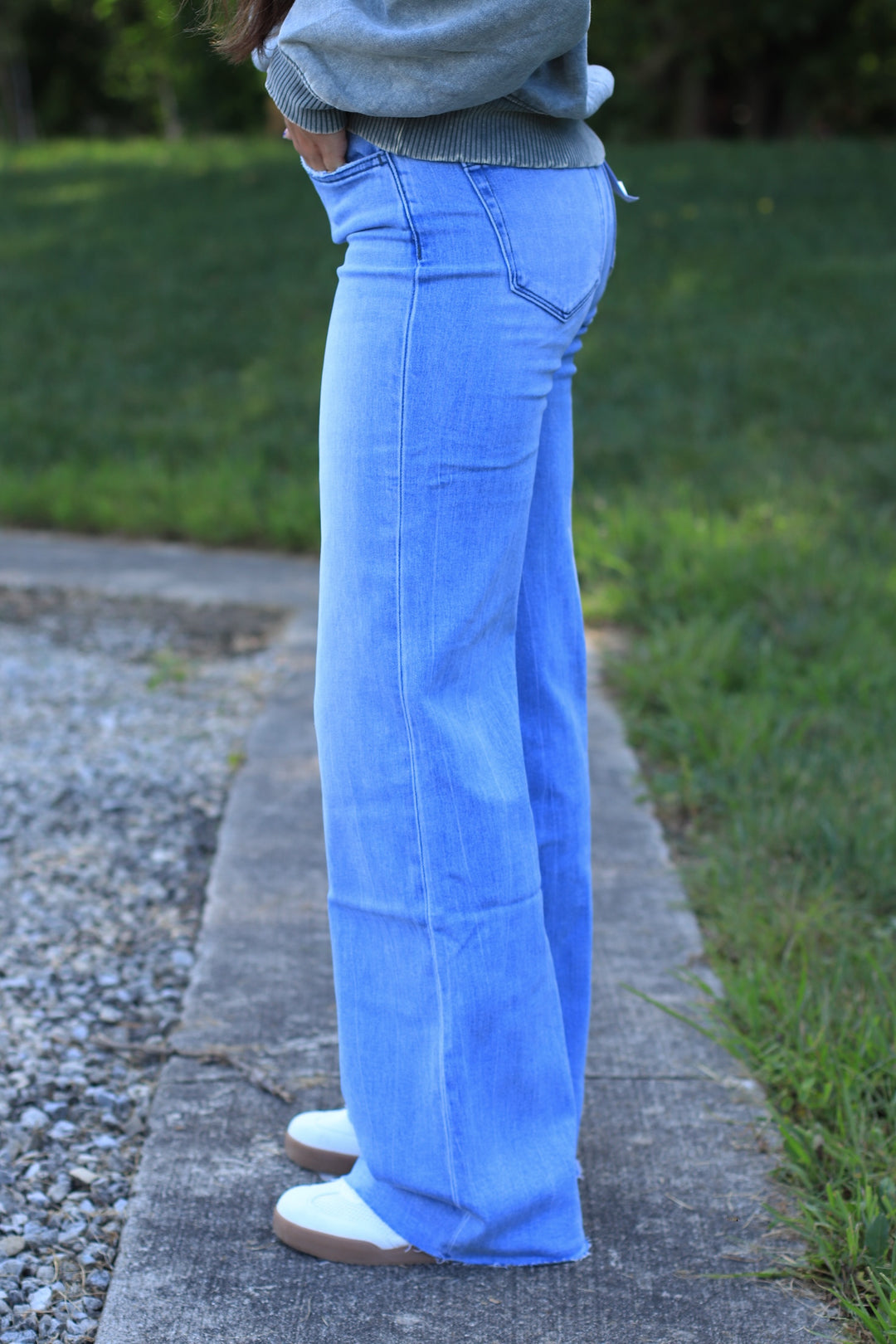Work Song Super High Rise Wide Leg Denim