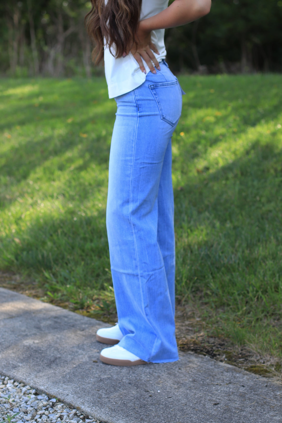 Work Song Super High Rise Wide Leg Denim