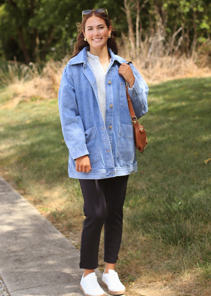 Golden Hour Denim Jacket
