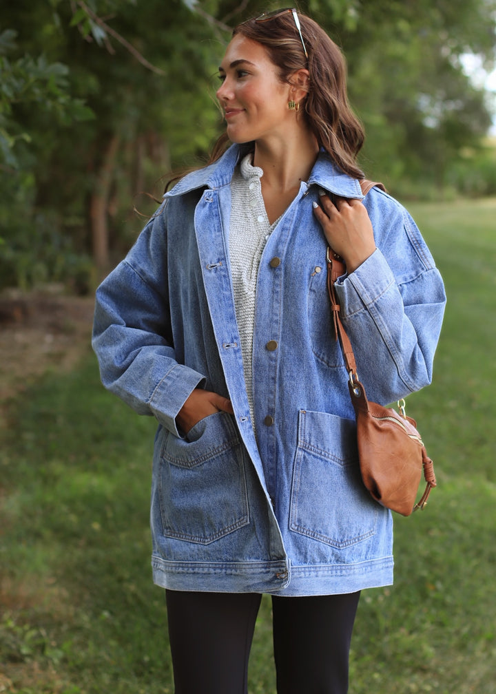 Golden Hour Denim Jacket