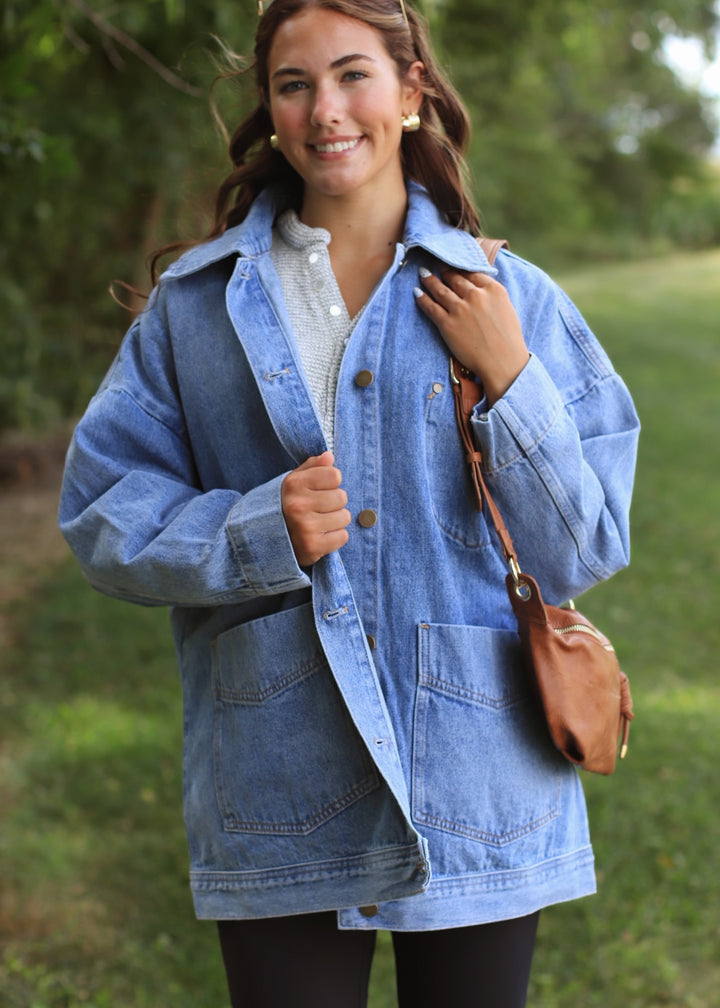 Golden Hour Denim Jacket