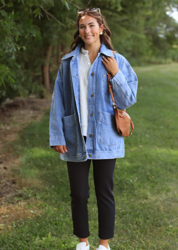Golden Hour Denim Jacket