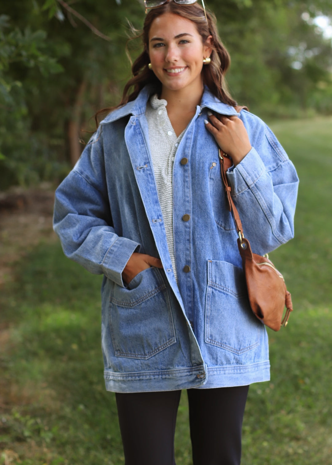 Golden Hour Denim Jacket