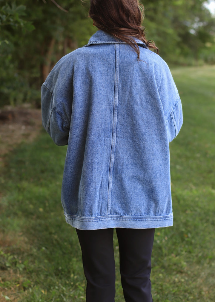 Golden Hour Denim Jacket