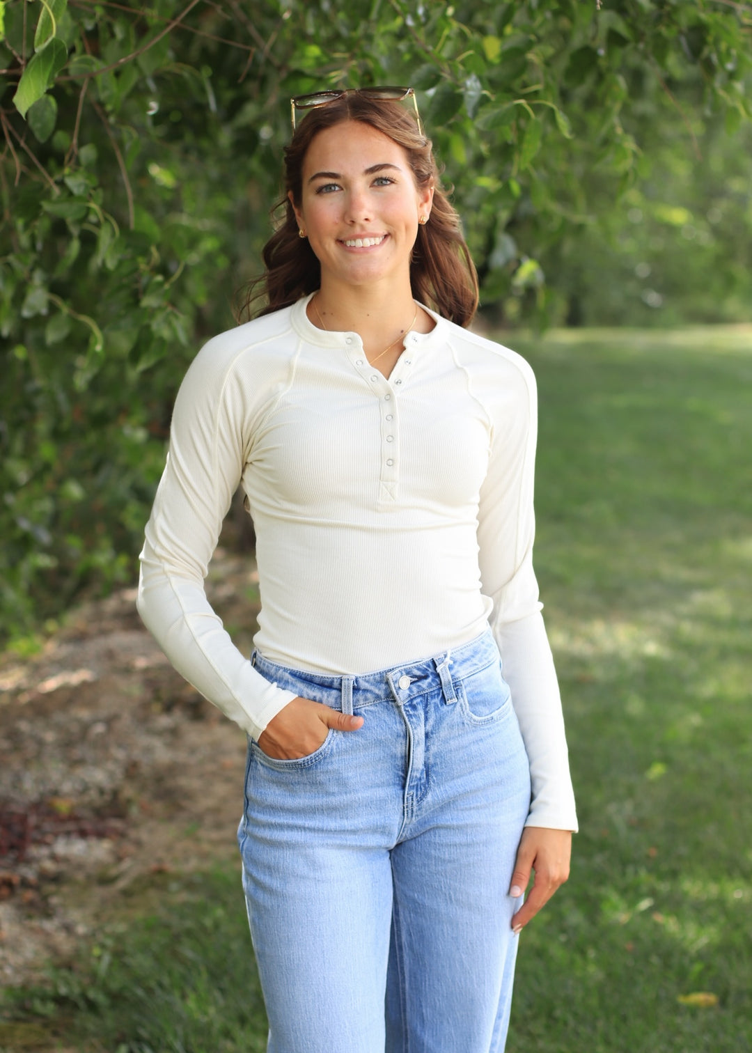 The Snap & Go Ribbed Top