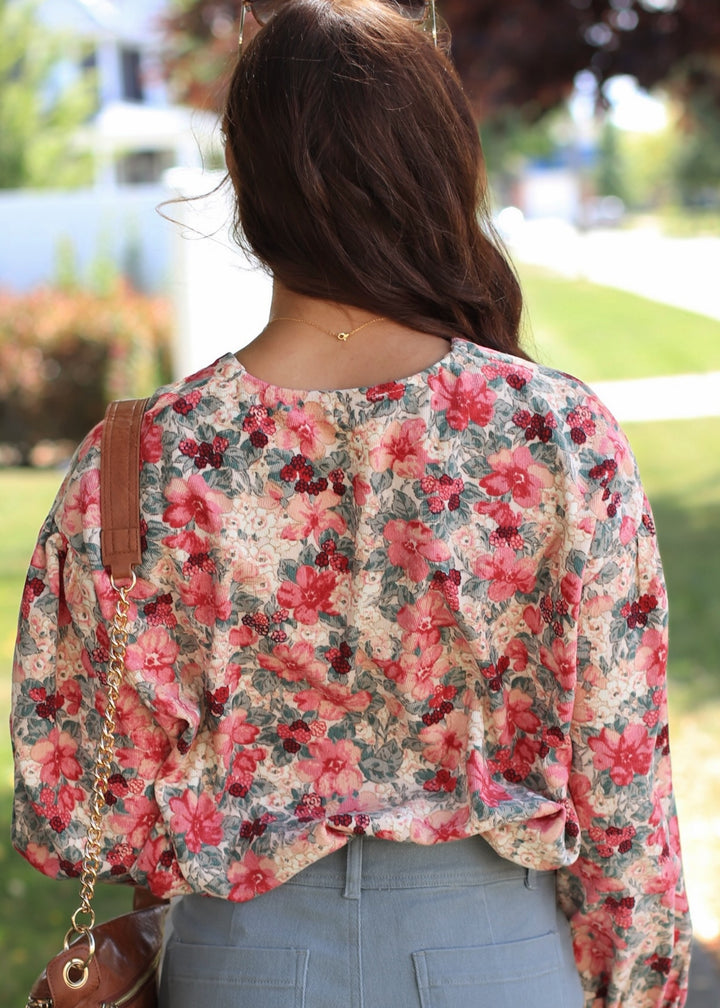 The Rosewood Corduroy Top