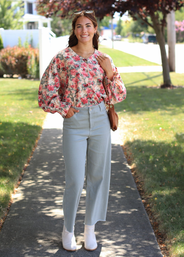 The Rosewood Corduroy Top
