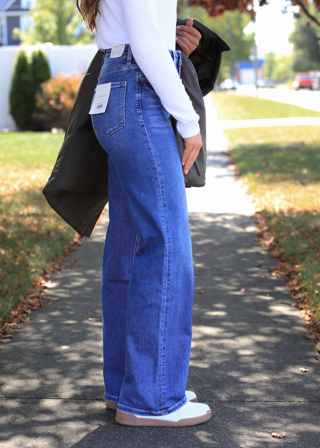 The Nicest Super High Rise Wide Jean
