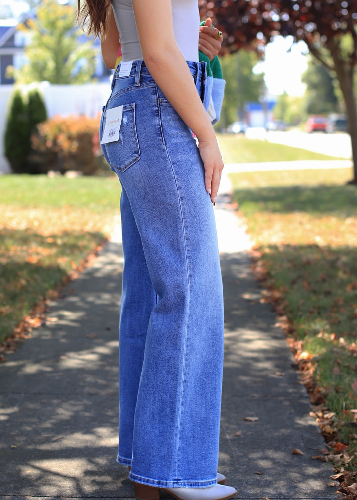 The Vogue Super High Rise Wide Jean - SUPREME