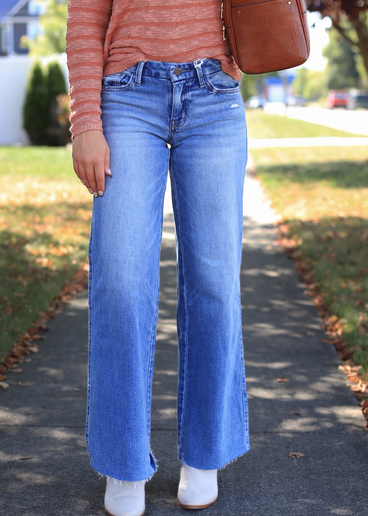 The Workshop Mid-Rise Wide Denim Jean- VOUCHSAFE