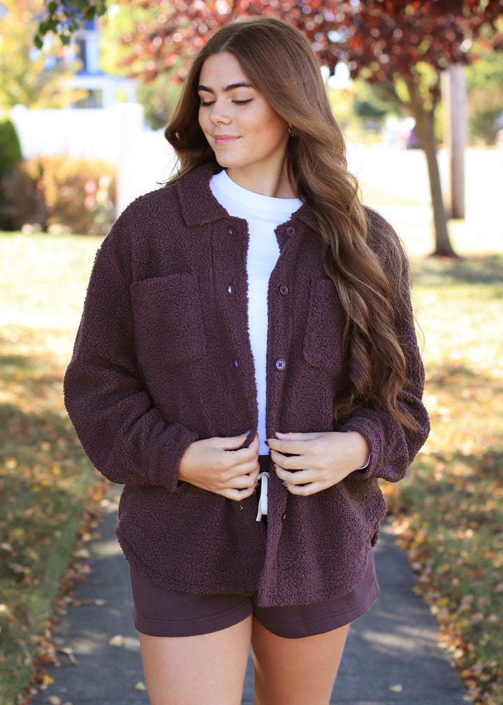 Frostline Sherpa Shacket