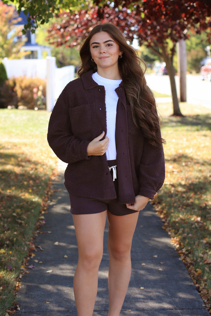 Frostline Sherpa Shacket