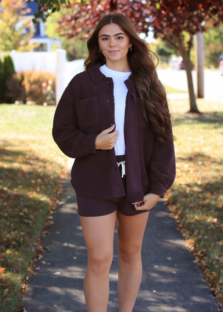 Billow Shorts in Espresso