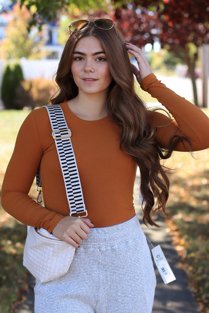 Brushed Hacci Lounge Long Sleeve Henley