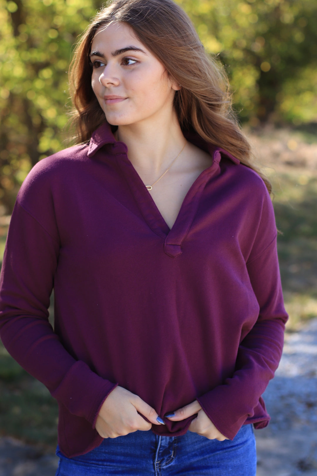 Malibu Vintage Henley Top