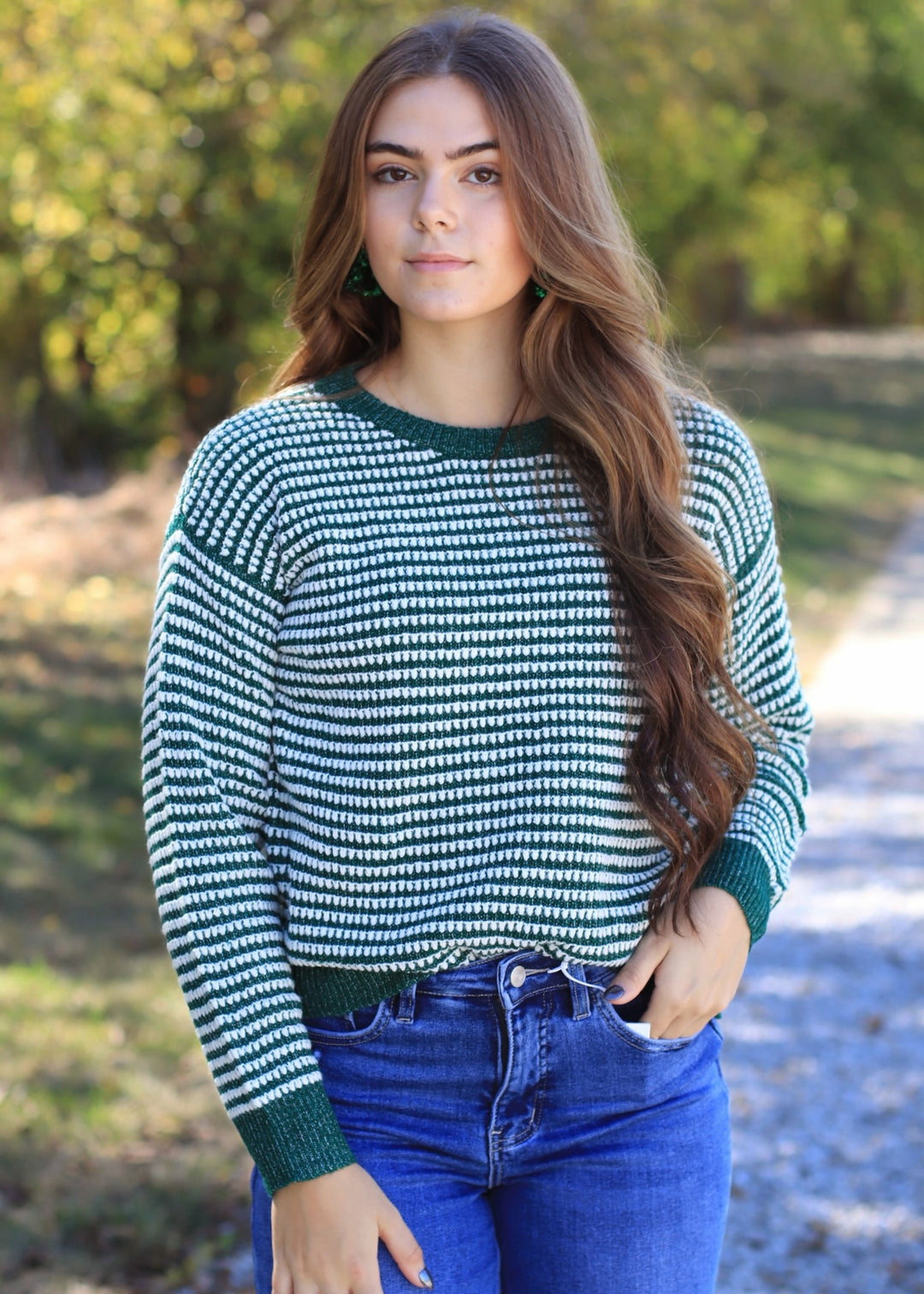 Pine Grove Stripe Sweater
