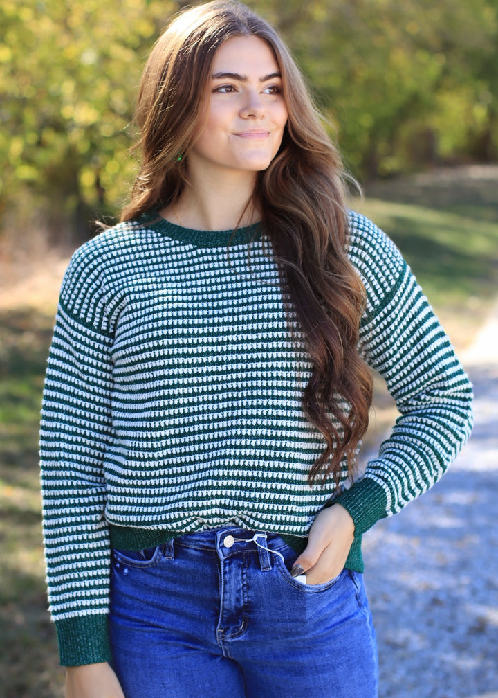 Pine Grove Stripe Sweater