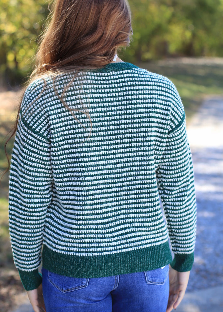 Pine Grove Stripe Sweater