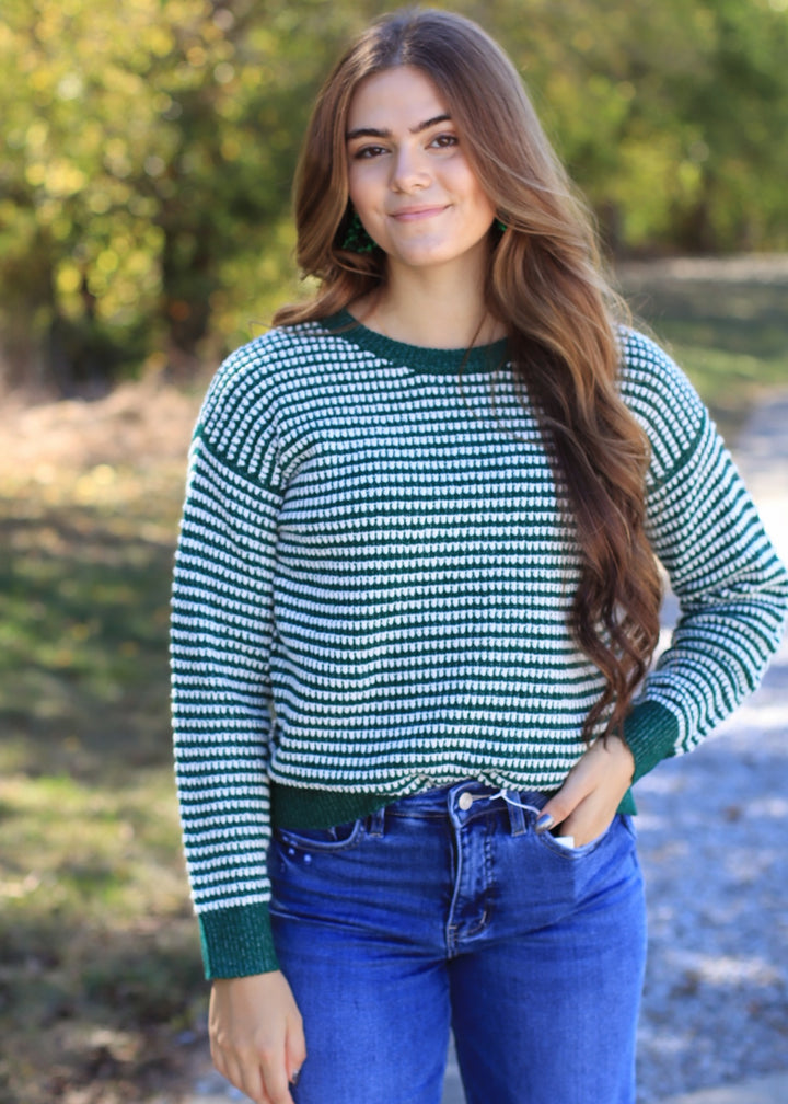 Pine Grove Stripe Sweater