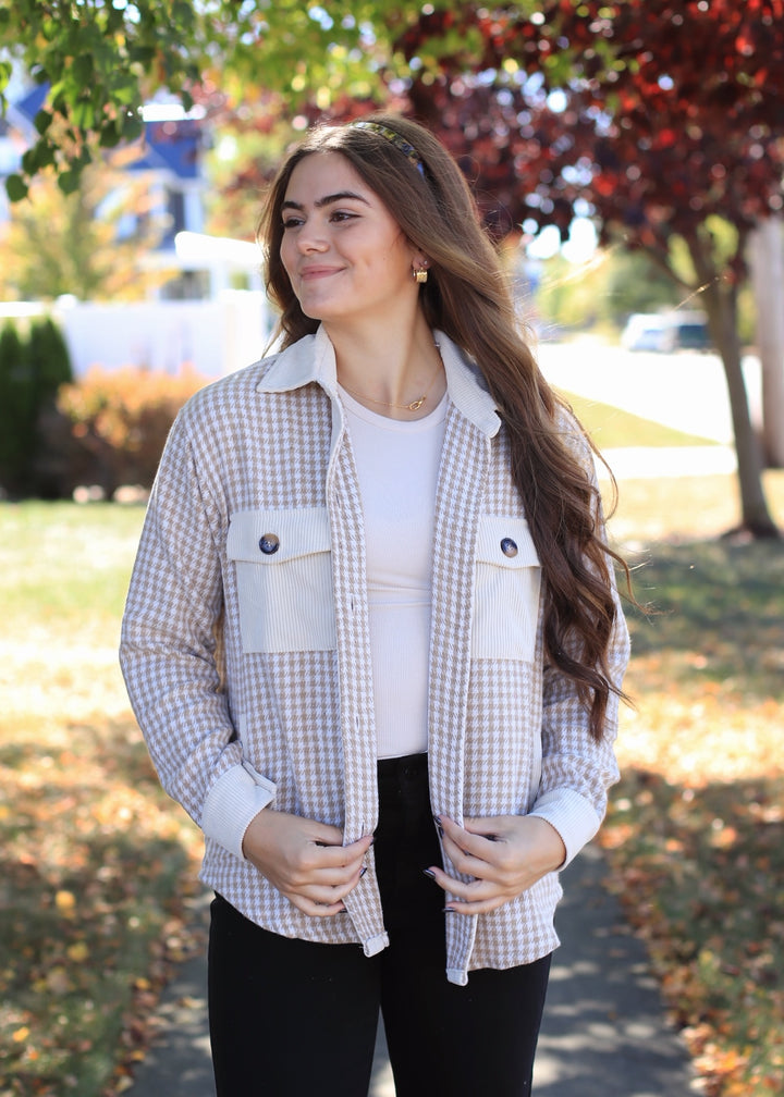 The Crossfield Check Shacket