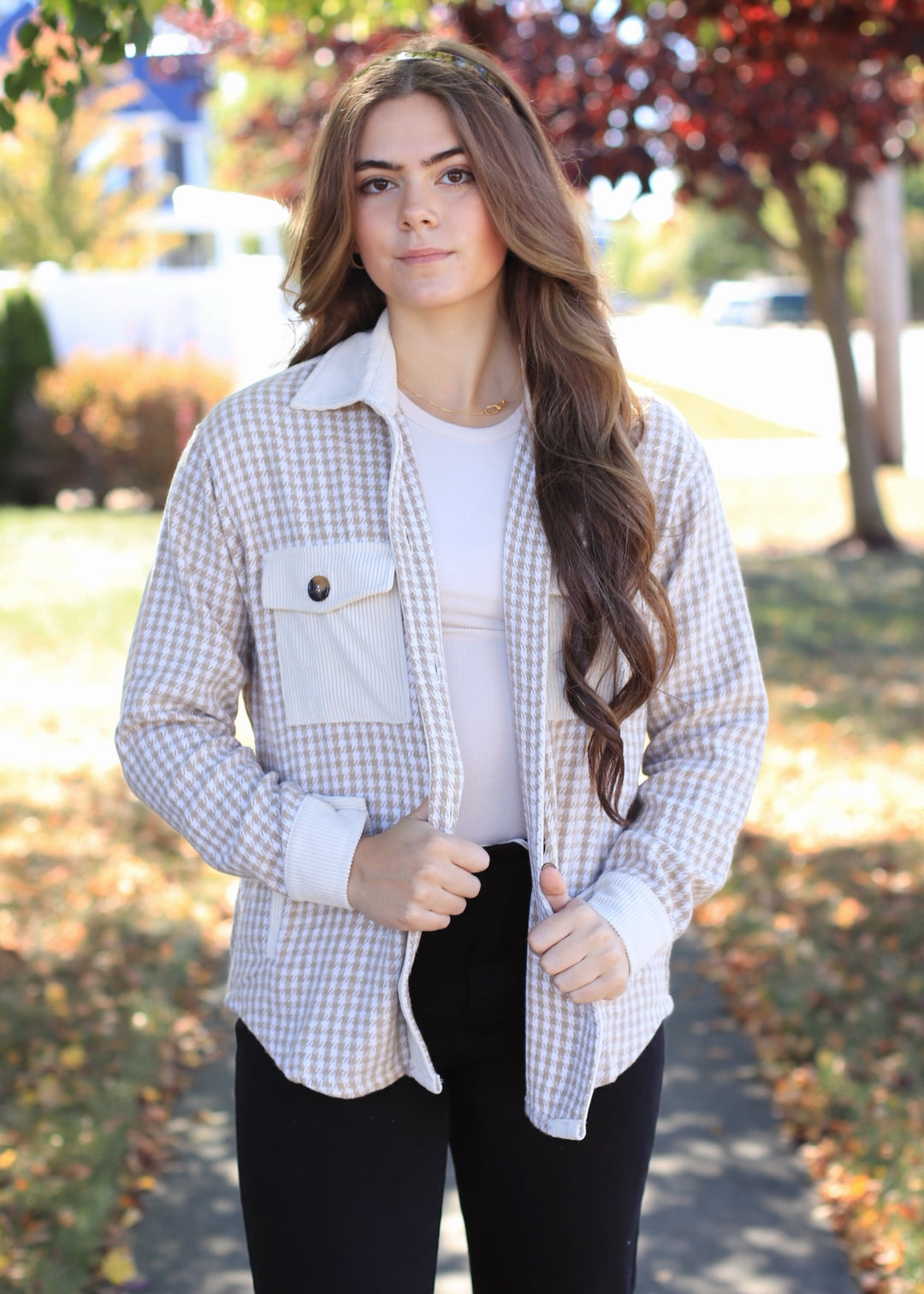 The Crossfield Check Shacket