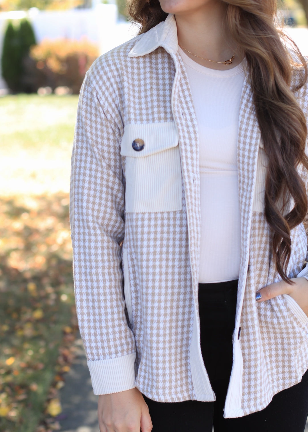 The Crossfield Check Shacket