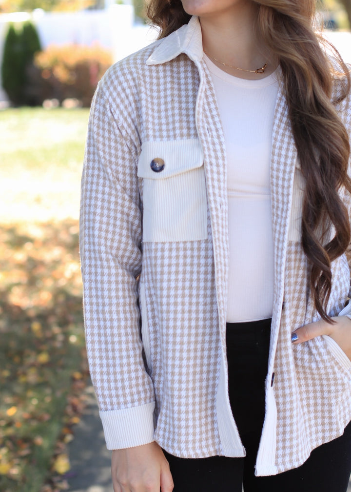 The Crossfield Check Shacket