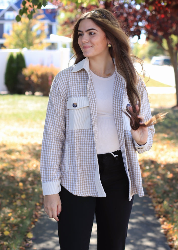 The Crossfield Check Shacket