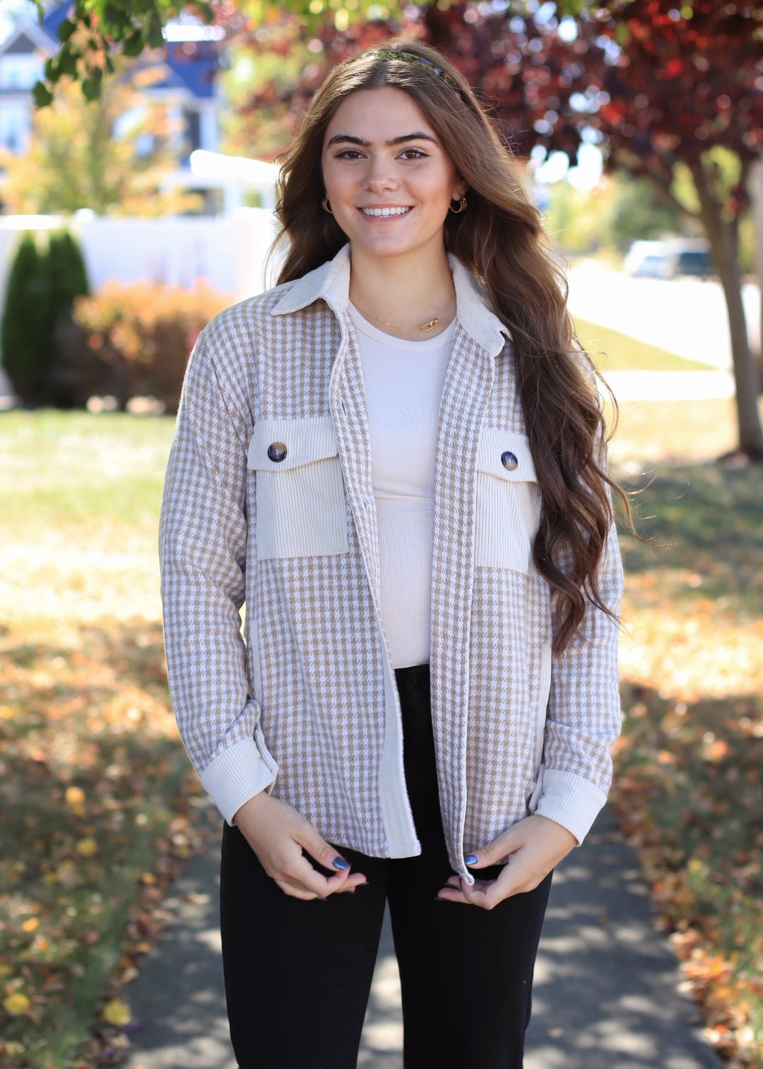 The Crossfield Check Shacket