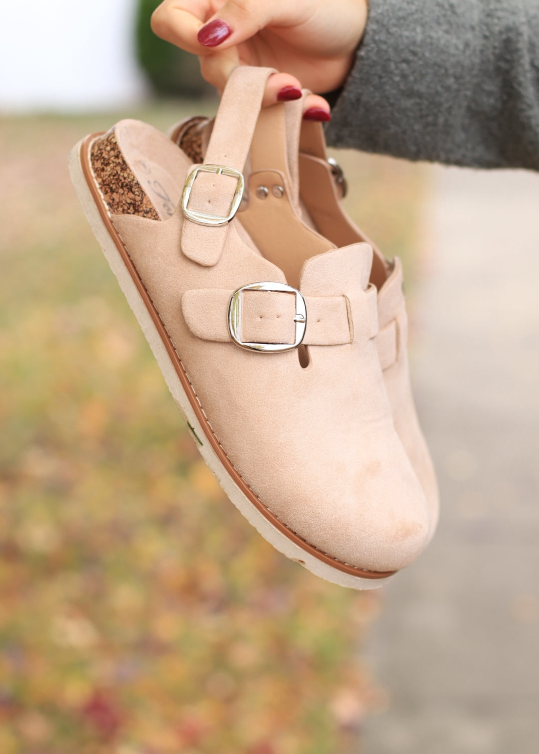 Slingback Clogs in Sand