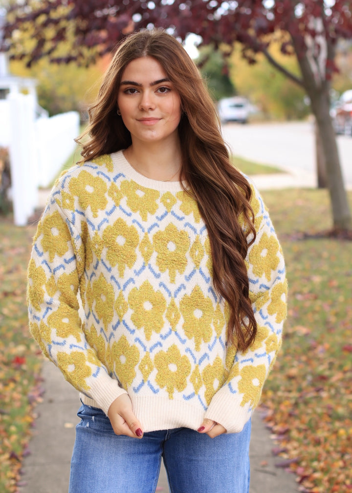 Golden Garden Sweater