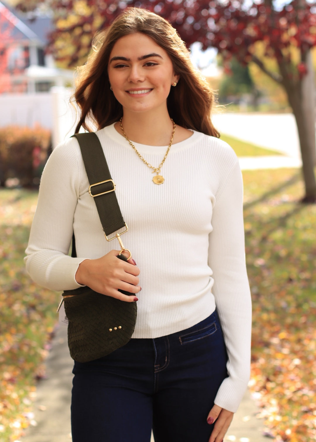 The Ella Sweater in Ivory