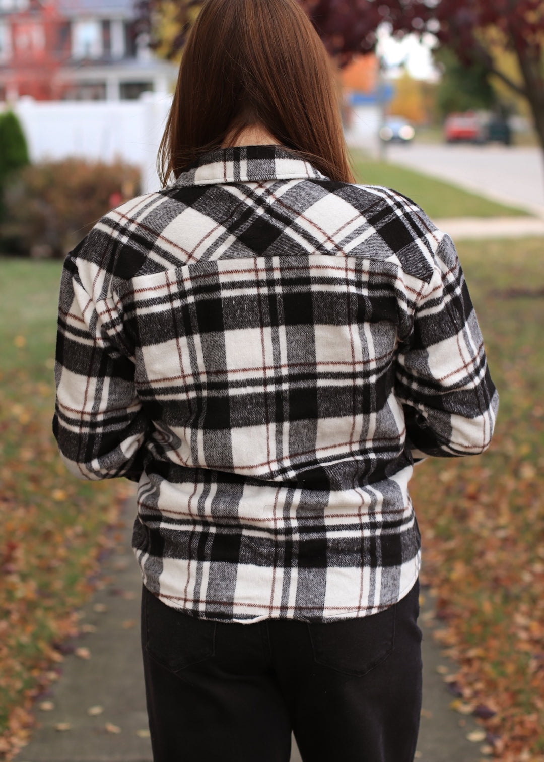 DOORBUSTER The Maple Lane Shacket 🍂 Black/Brown