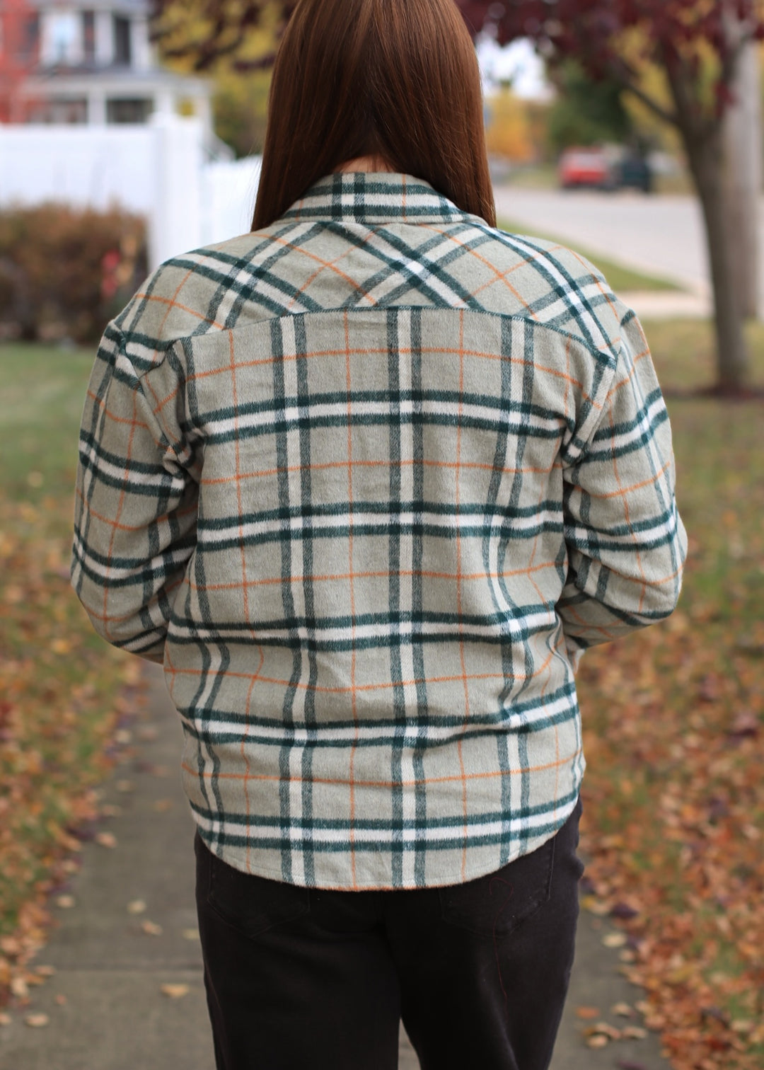 DOORBUSTER The Maple Lane Shacket 🍂 Olive/Cream