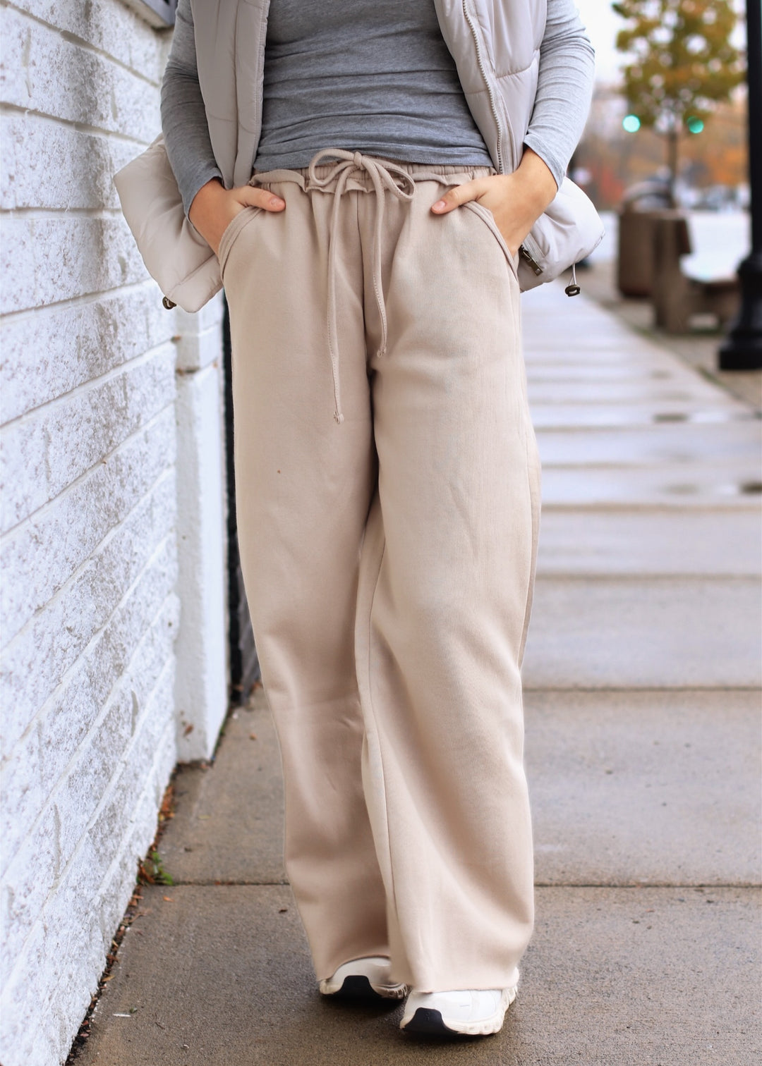 DOORBUSTER The Nest Lounge Pant - Ash Brown