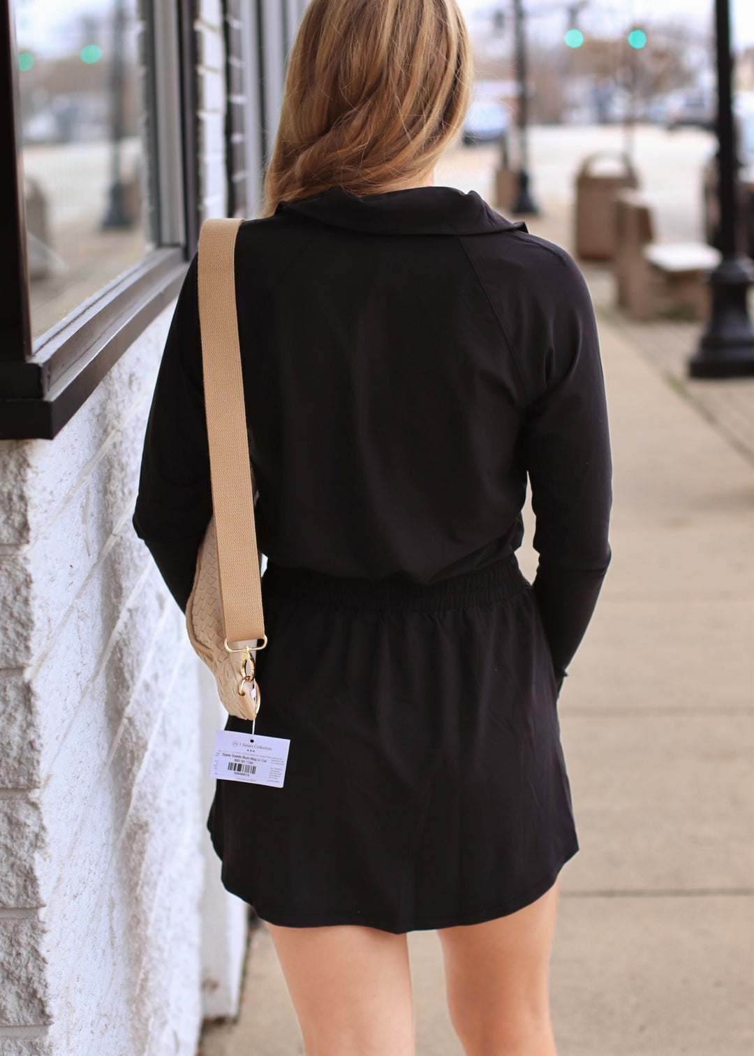 Butter Soft Quarter Zip Romperskirt