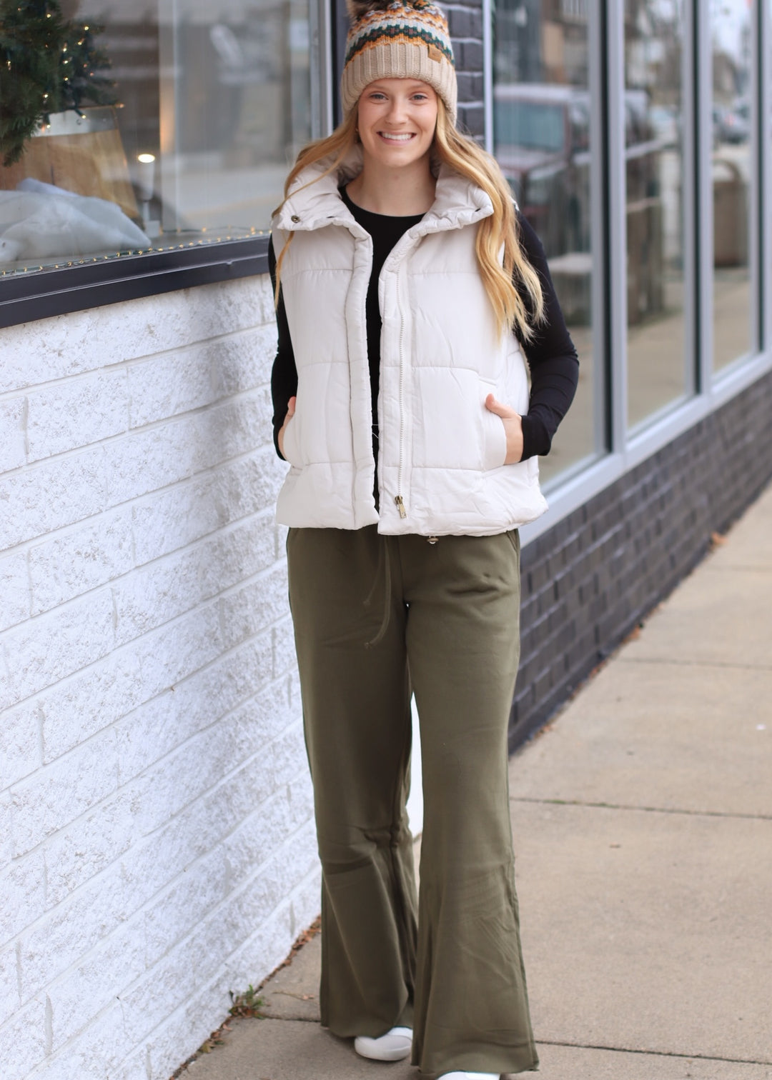 DOORBUSTER The Nest Lounge Pant - Dark Olive