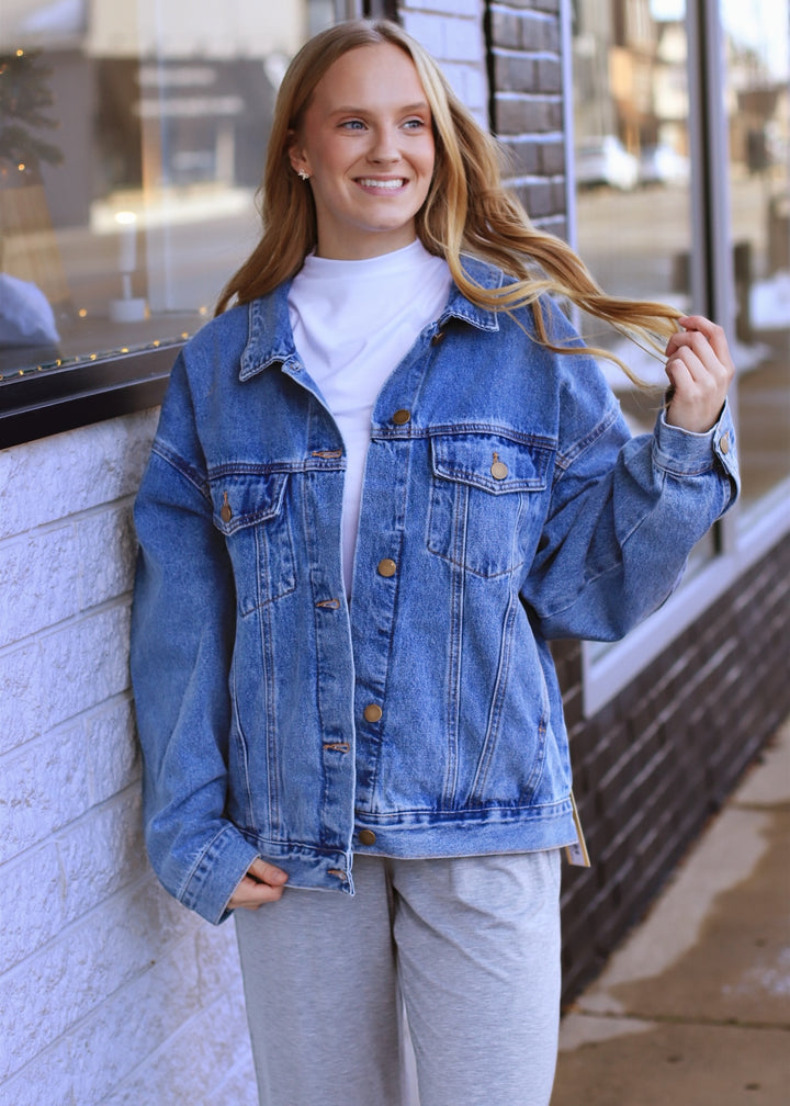 Golden Hour Denim Jacket
